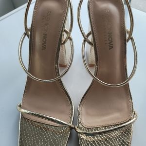 Fashionnova Gold Heels